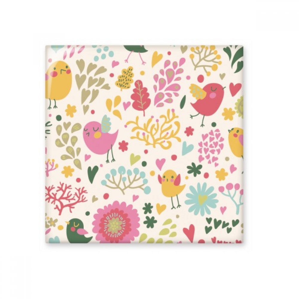 Carreaux de céramique peinture fleurs cadeau artisanat décoration