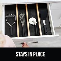 Vista 9 de GORILLA GRIP powerGRIP - Forro para estante de cajón y gabinete, agarre grueso y fuerte, forros no adhesivos que protegen armarios de cocina