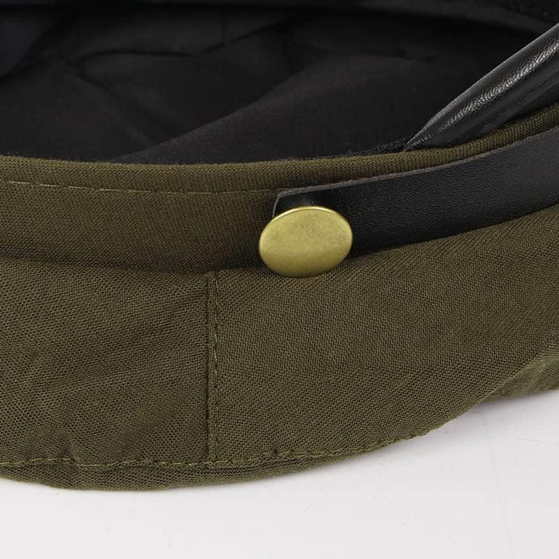 Chauffeur Hat for Men Women Classic Vintage Newsboy Cap Costume Hats Beret Cap - Image 3