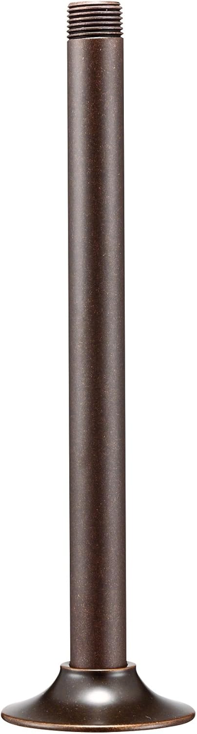 Gerber D481306BR 10-Inch Ceiling Mount Showerarm with Flange, Tumbled Bronze