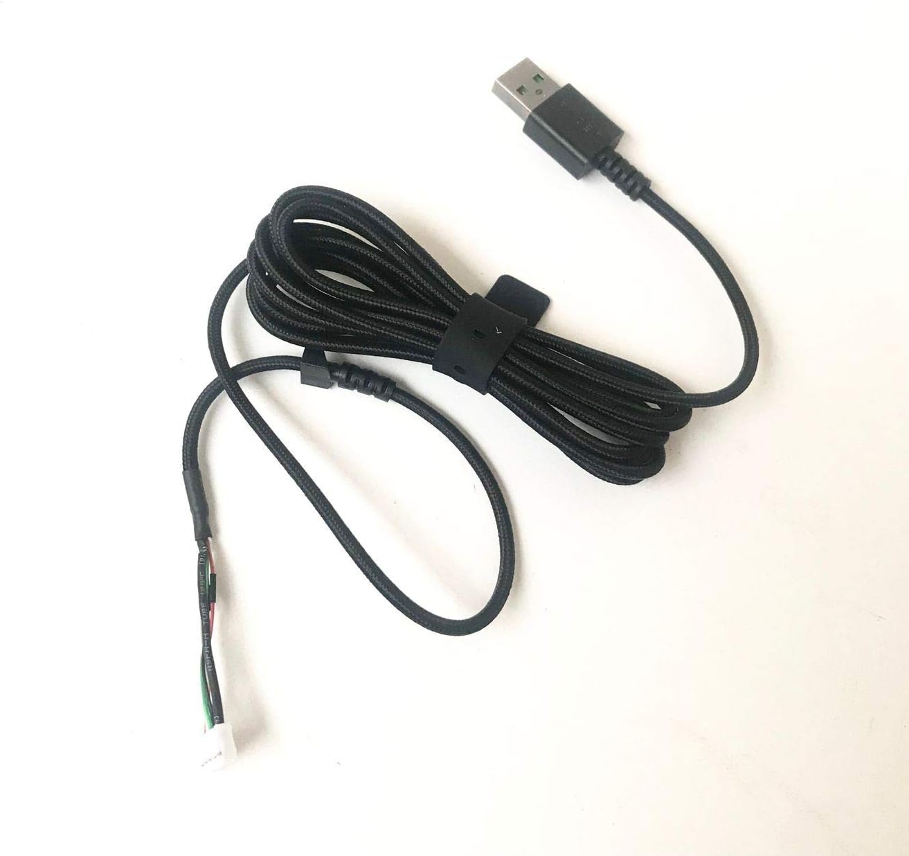 LZYDD USB Mouse Cable Mice Line for Razer Mamba Elite TE Tournament Edition Replacement Snakeskin Outer Braided Wire