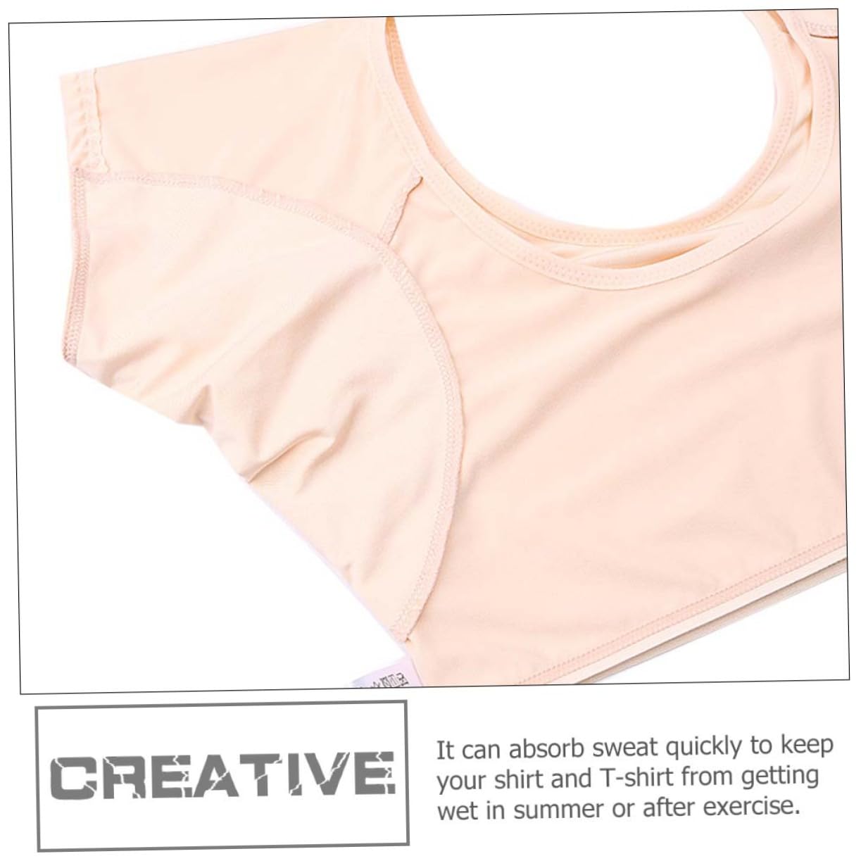 IWOWHERO 2pcs Breathable Thin Underarm Sweat Vest Sauna Vest for Sweating Women Armpit Sweat Pad Protection