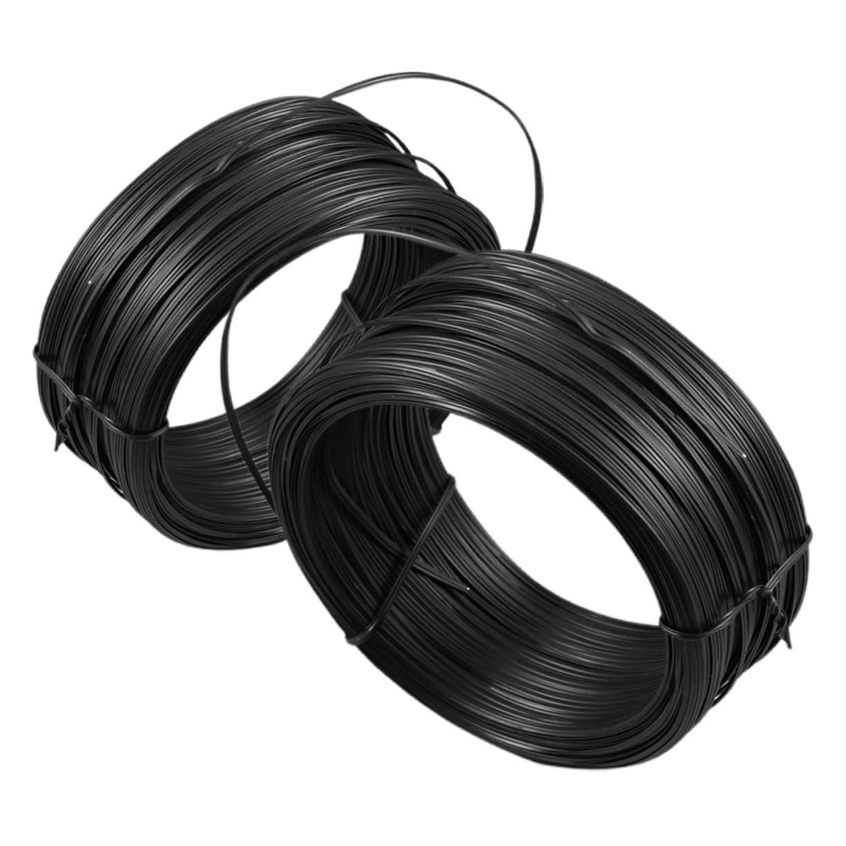 Alambre recubierto de caucho flexible para manualidades de bobina útil en huerto