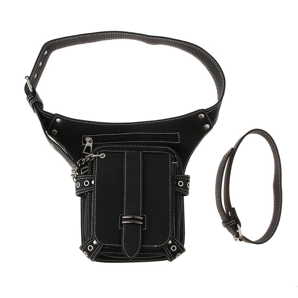 Travel Sport Waist Fanny Pack Steampunk Multi-Functional Drop Leg Waist Bag-image-13