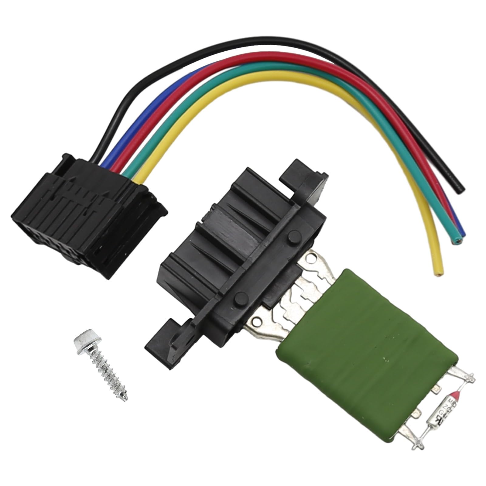 Resistenza motore ventola auto con cablaggio per Corsa D 2006-2011 Grande Punto 2005-2012 Punto Evo 2009-2011 13248240 77364061 55702407