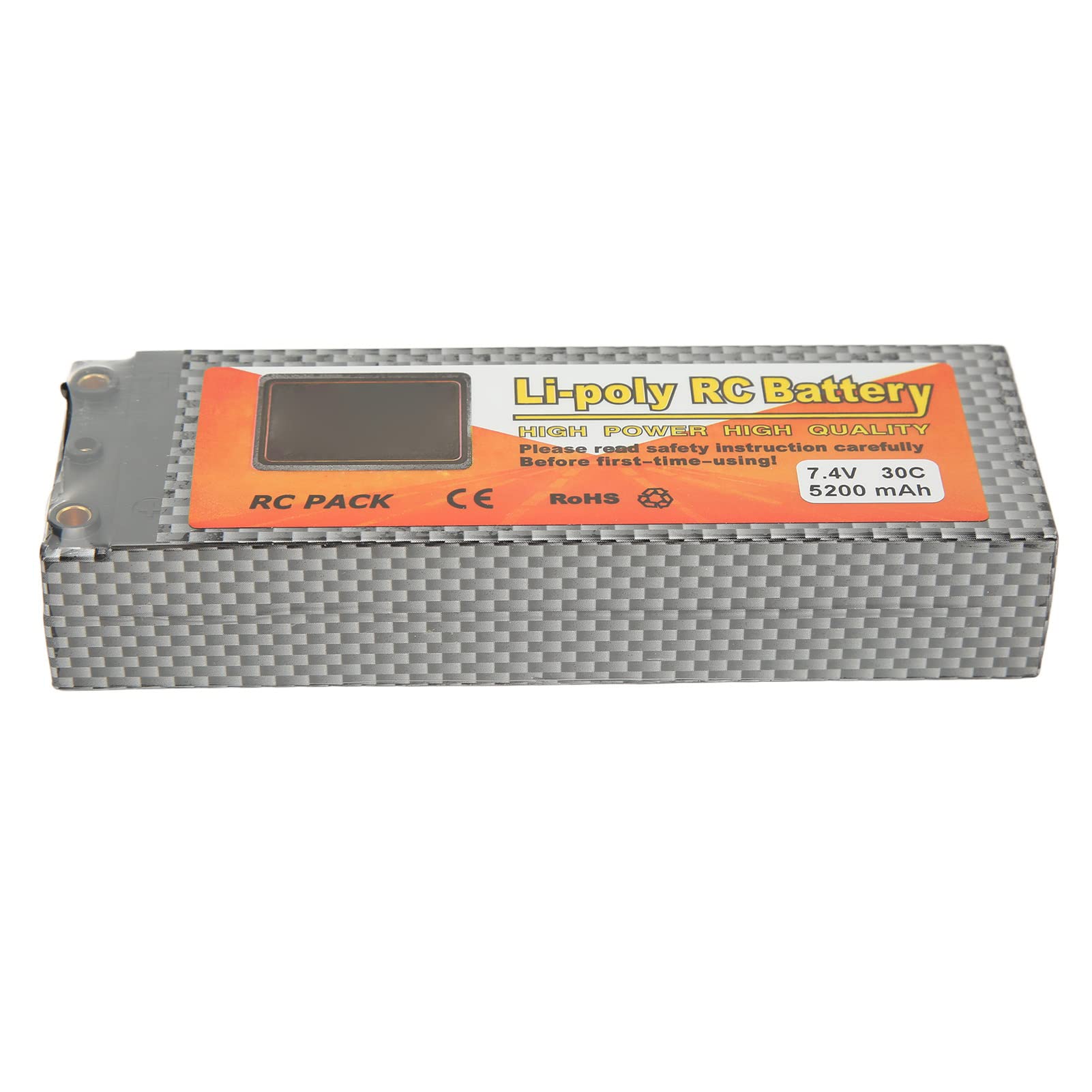5200mAh Lipo Batteria 30C Velocità di Scarica 7.4V 2S Spina a Forma di T RC Alimentazione a Batteria per Modello di Auto in Elicottero RC