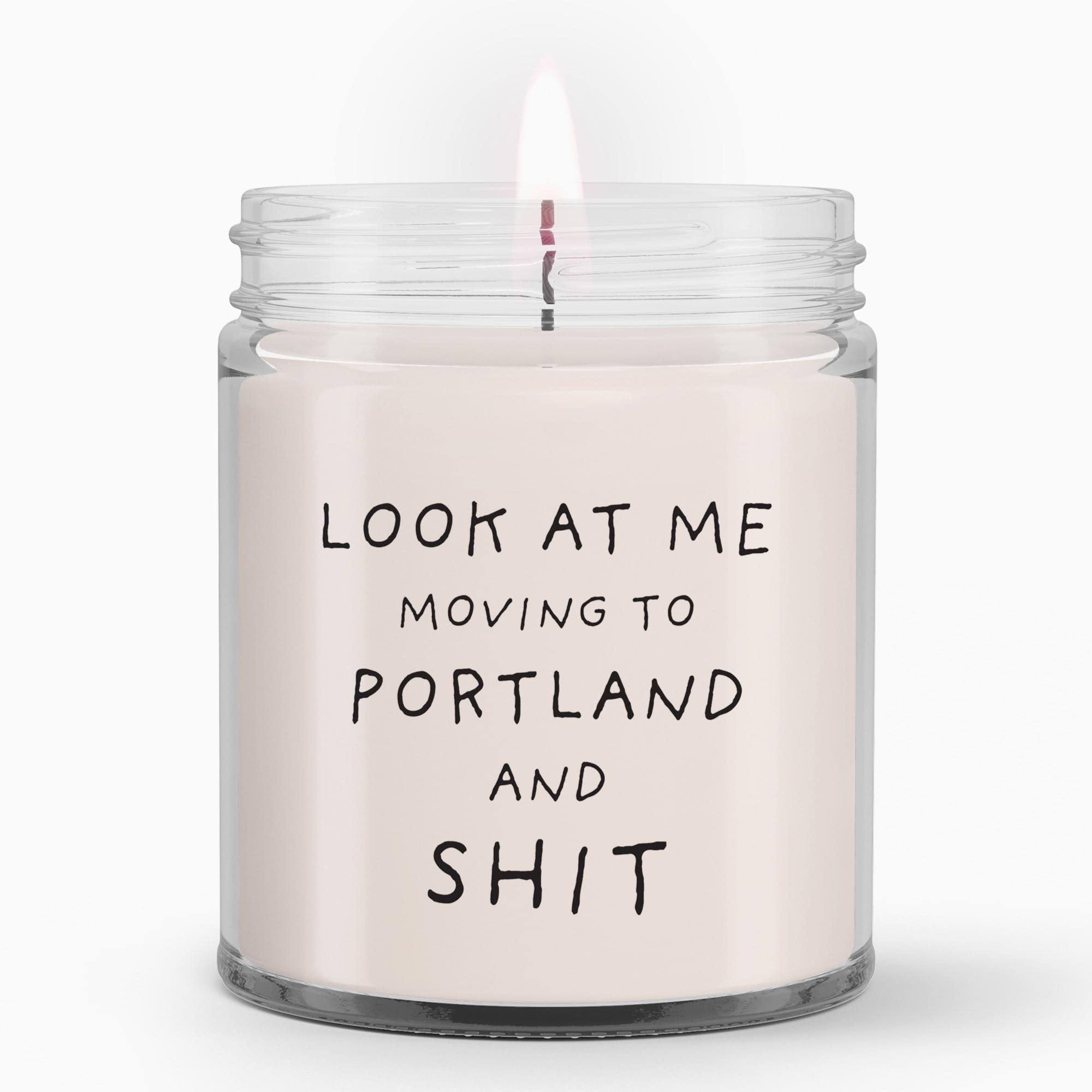 LaPomme Look at Me Moving to Portland Candle