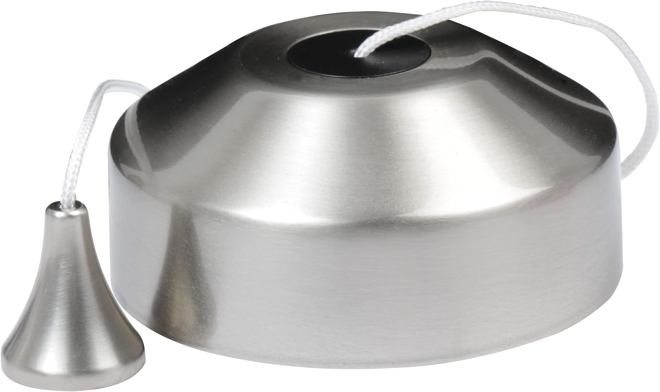 Knightsbridge 8300BC 2 Way Pull Cord Light Switch in Brushed Chrome, 40.0 mm*74.0 mm*74.0 mm