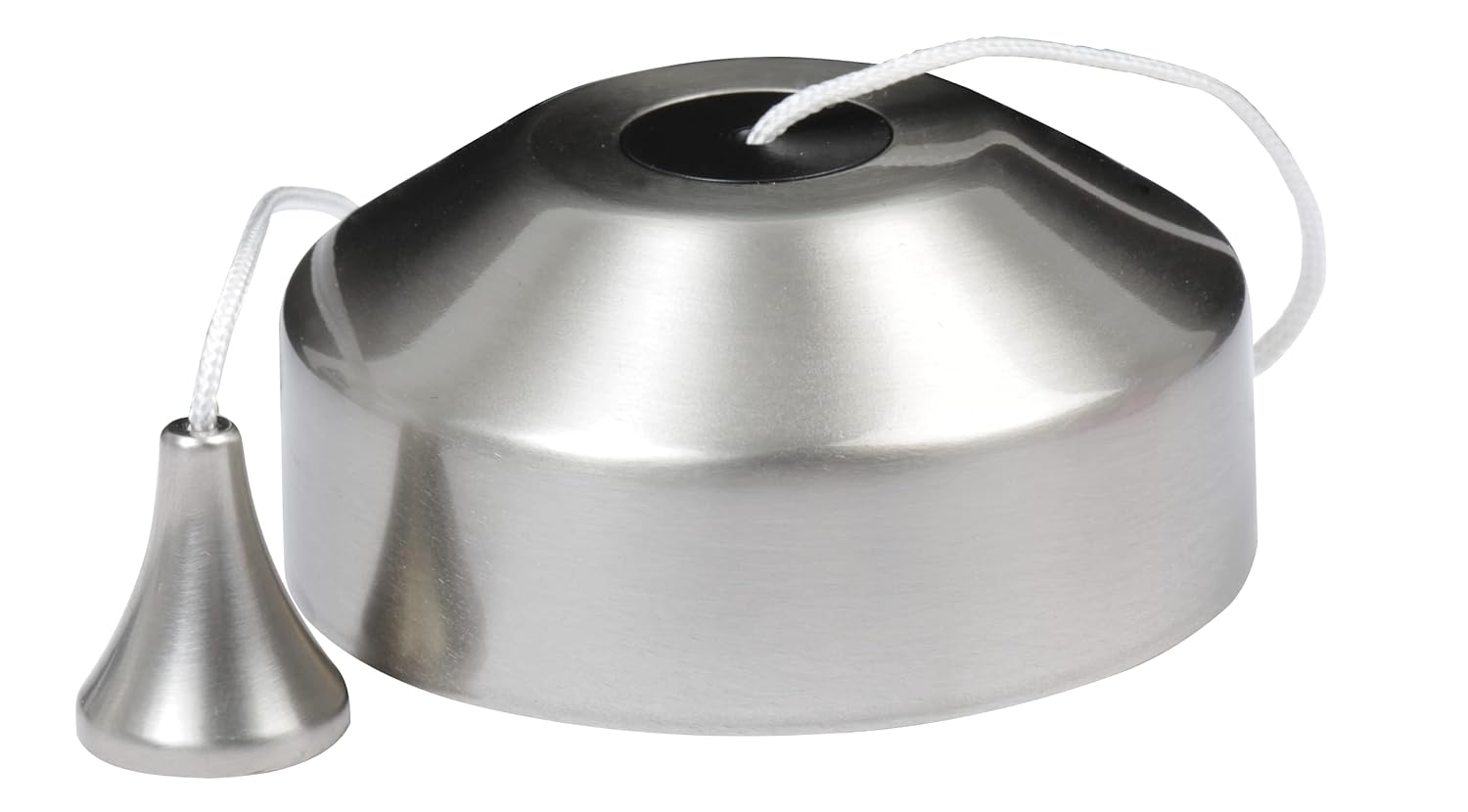 Brushed Satin Chrome Bathroom Ceiling Pullcord Light Switch Pullcord