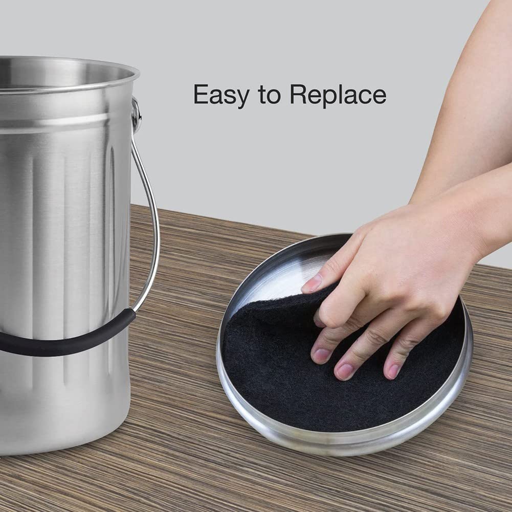 Compost Container Filter, 16 stuks vervangende filter voor