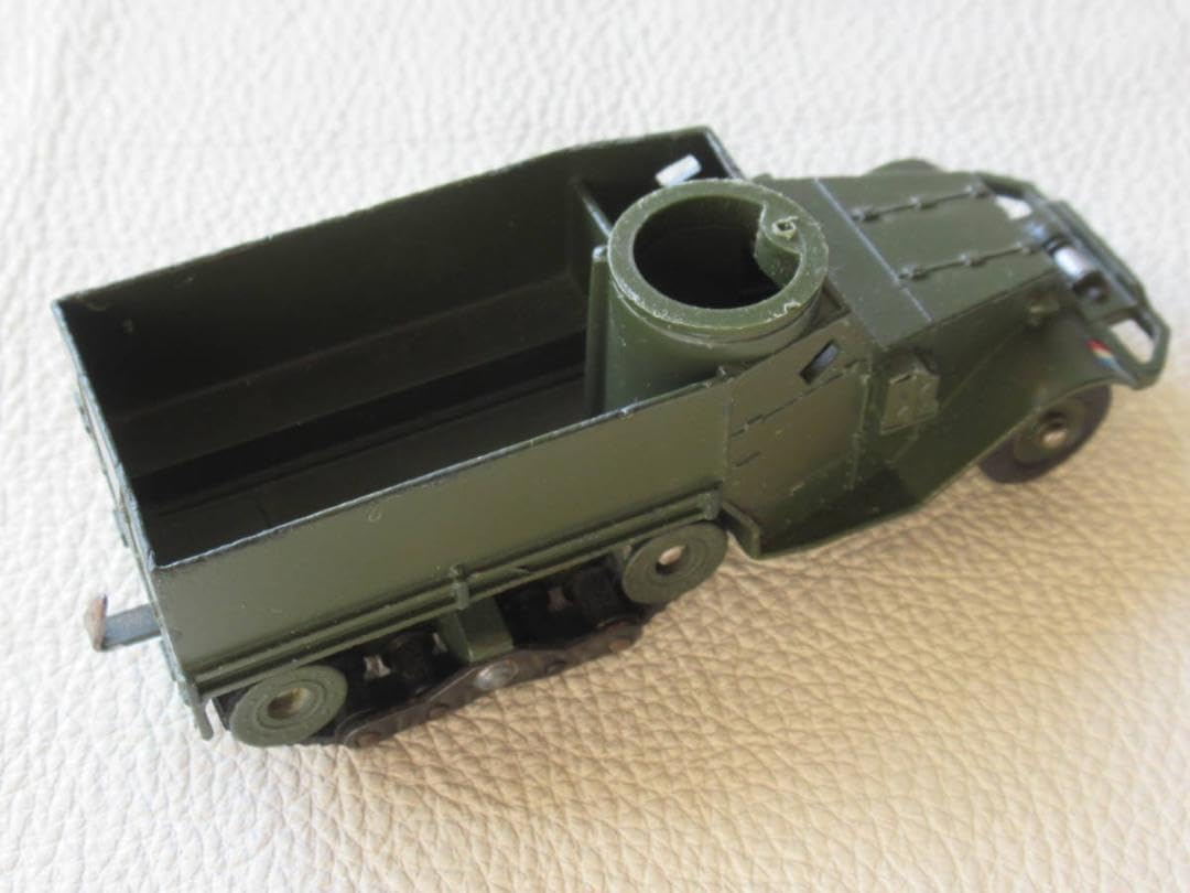 Amazon.co.jp: 1963年 仏製！ディンキー No.822 ハーフトラック 機関銃