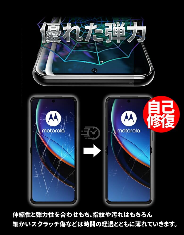 Amazon.co.jp: [FIRME] Motorola razr 40 ultra 用 フィルム 液晶 保護