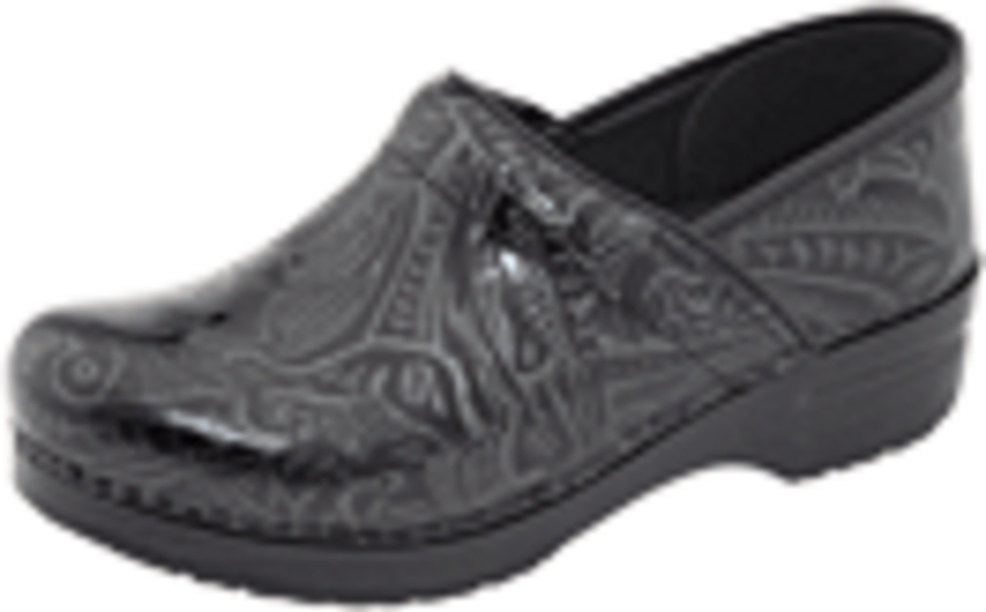 DanskoWomen's Professional Black Oiled Clog 7.5-8 M US, Black Oiled, 7.5-8
