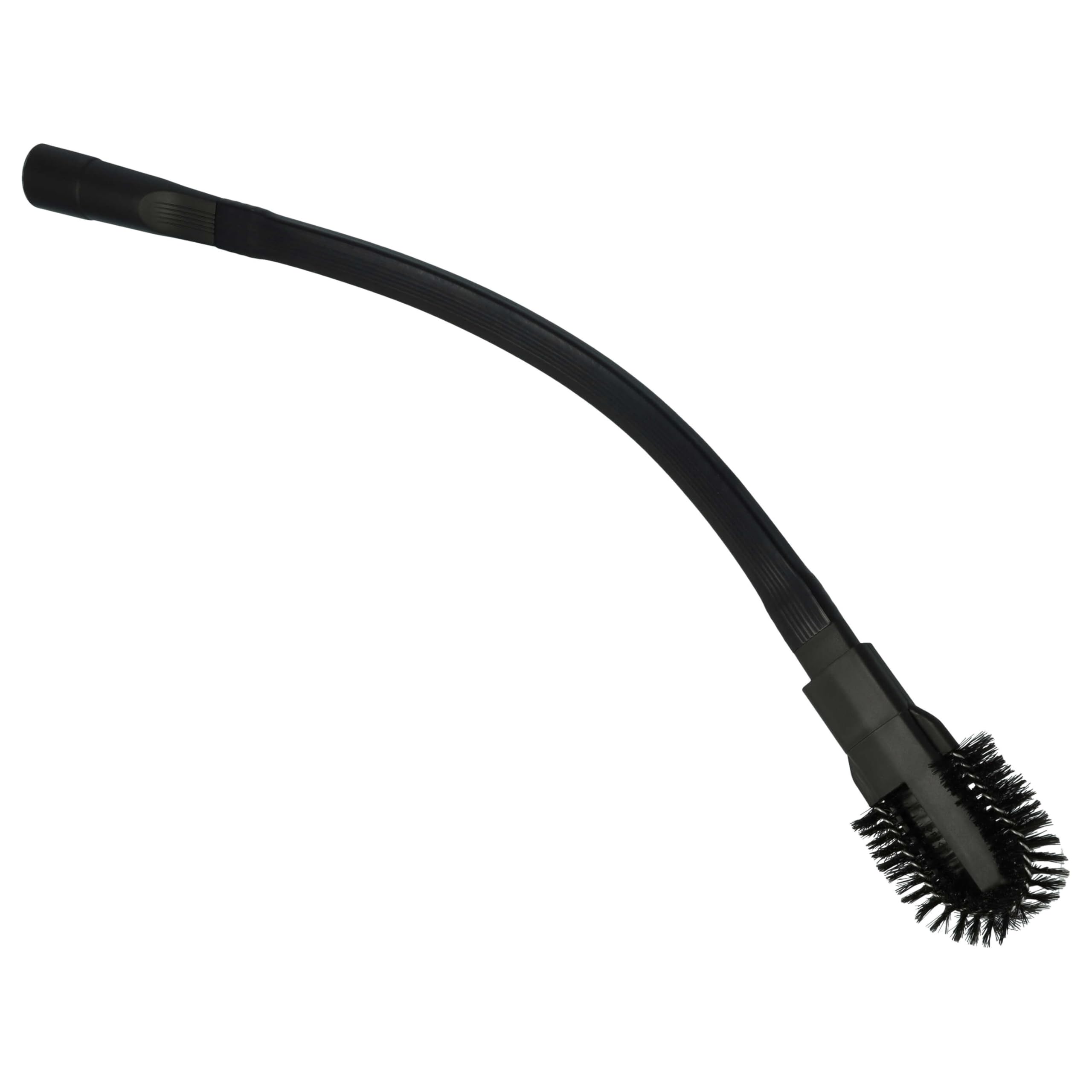 vhbw Fugendüse mit Aufsatz kompatibel mit Dyson Kärcher Miele Bosch AEG Bürste flexibel, extra lang 63 cm, schmal 32mm - 35mm