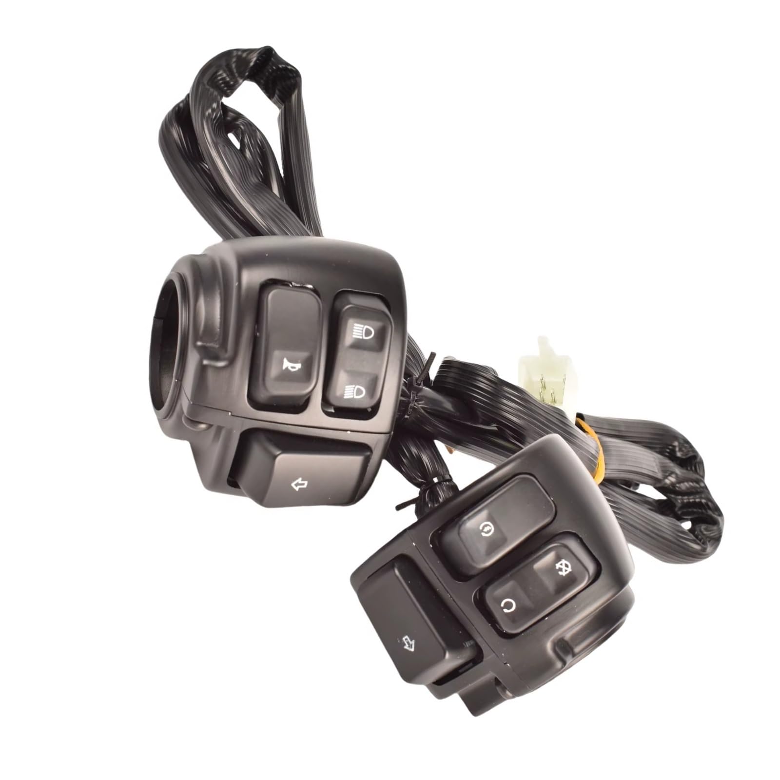 Commande clignotant moto Dyna 1996-2011 bouton commutation 25mm - 8