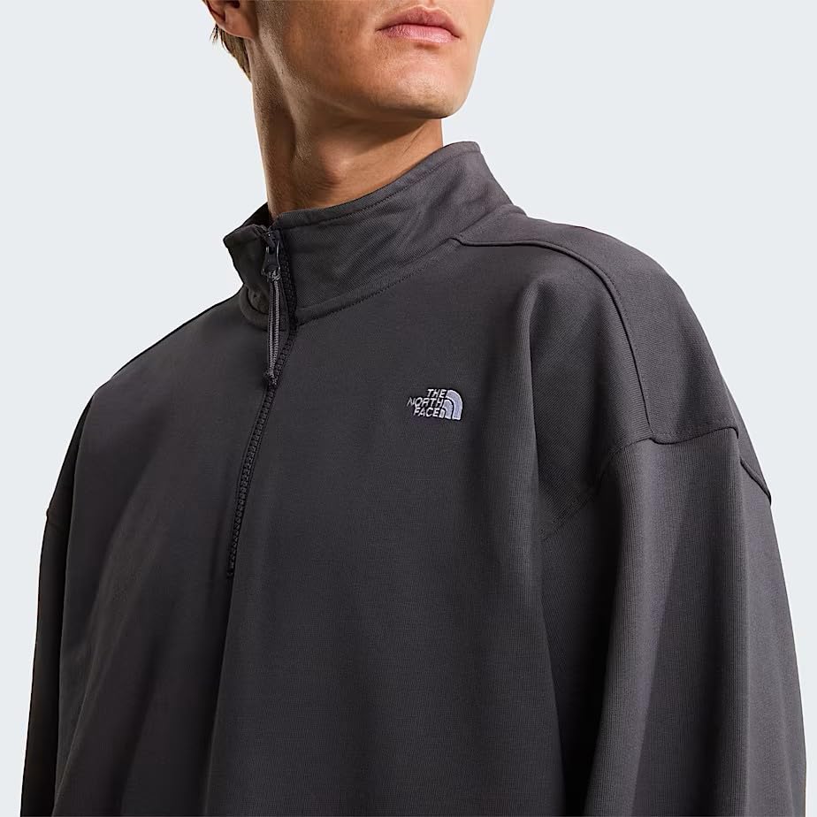 The North Face Essential Light Relaxed 1/4 Zip Crew Pull-Over Mixte pour le quotidien