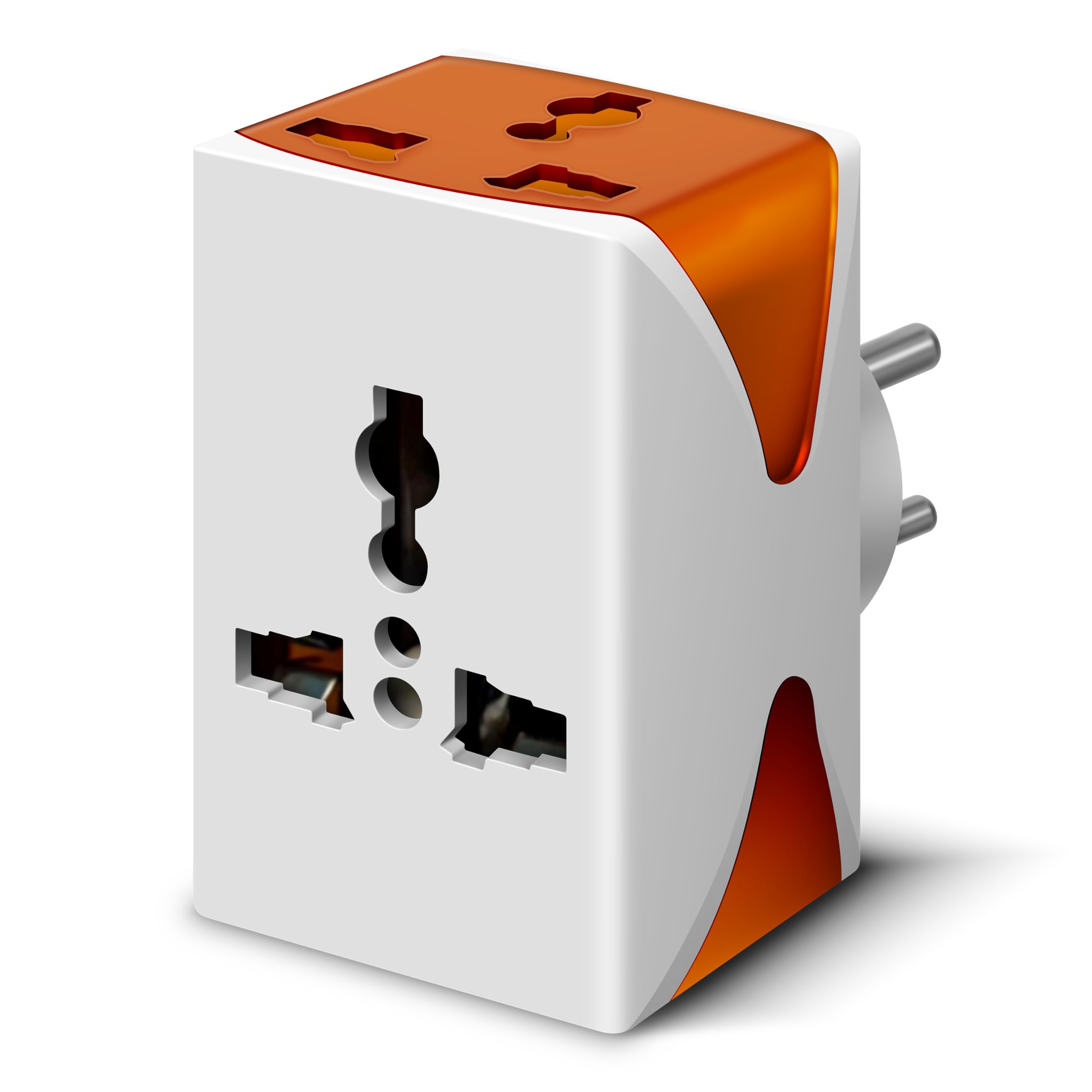 Wipro 3 Way Multiplug Adaptor - Surge Protection -2