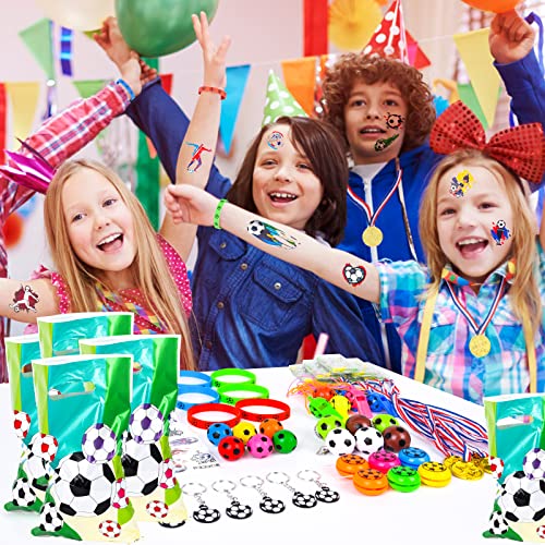 FORMIZON Football Anniversaire Cadeau, 68 Pièces Kit de Fête Football, Balles Rebondissantes Porte Clés Football… - Image 8