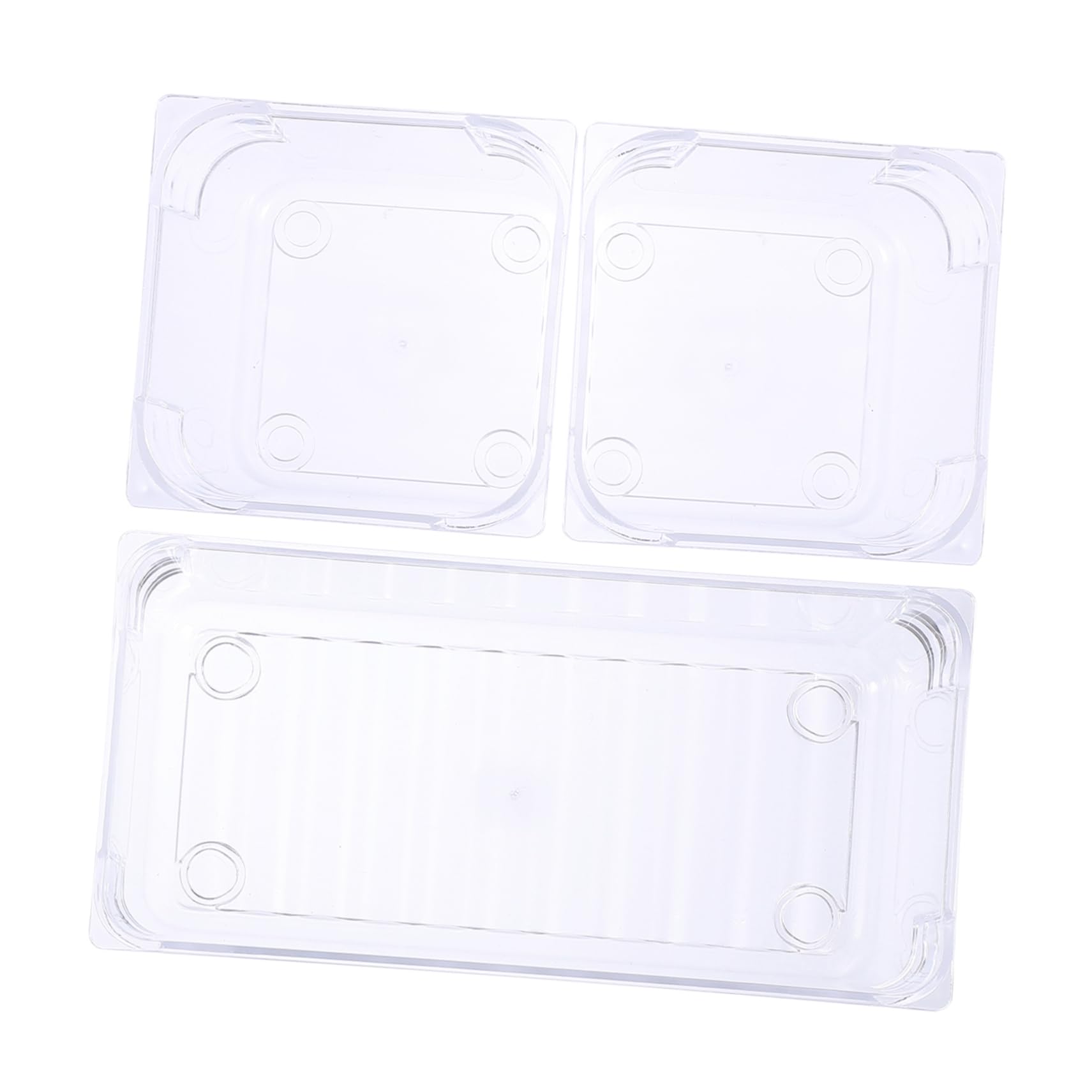 Organizer per Cosmetici in Plastica Trasparente Cassetti da Scrivania