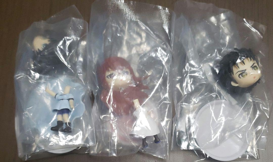 激レア　未使用　ちびきゅんキャラ 牧瀬紅莉栖 岡部倫太郎　シュタインズゲート シュタインズ ゲート ちびキャラ フィギュア 激レア 未使用 ちびきゅん