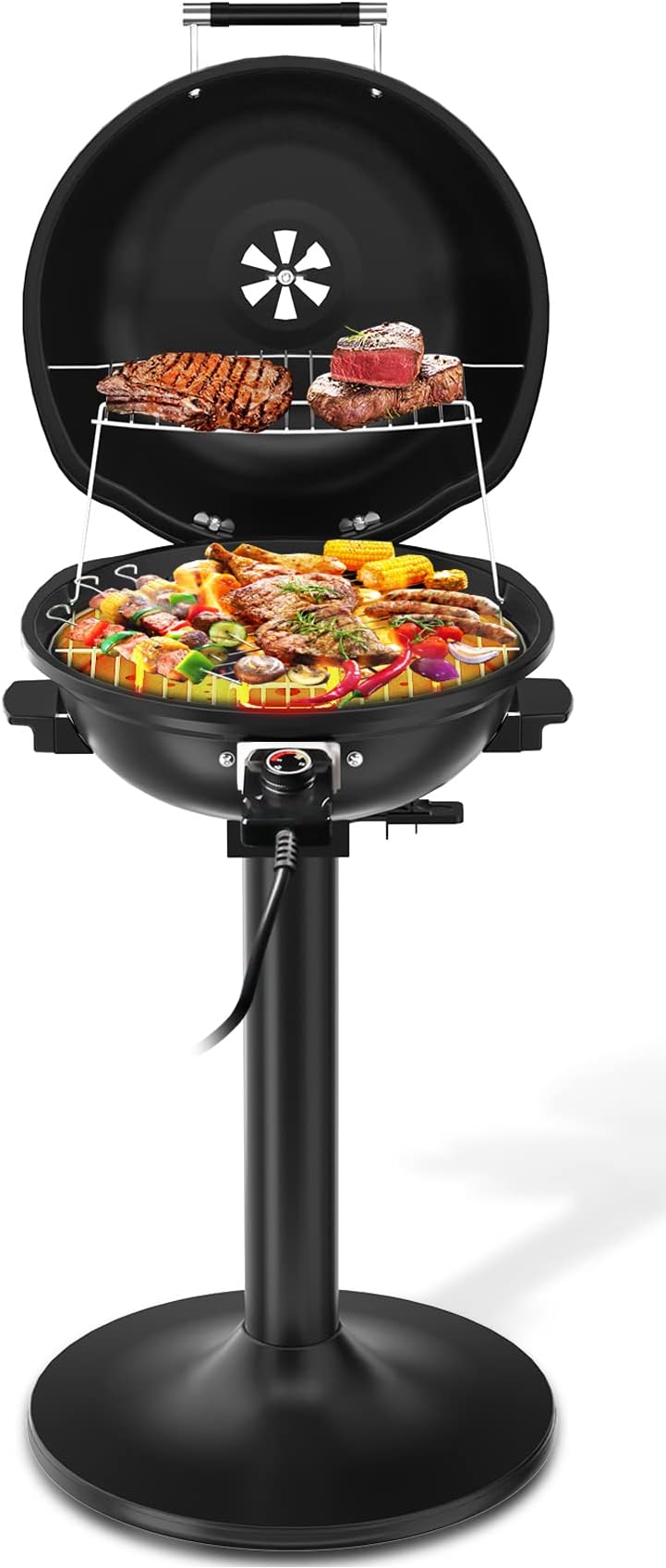 Outdoor Electric Grill,Portable BBQ Grill for Cooking,15Serving