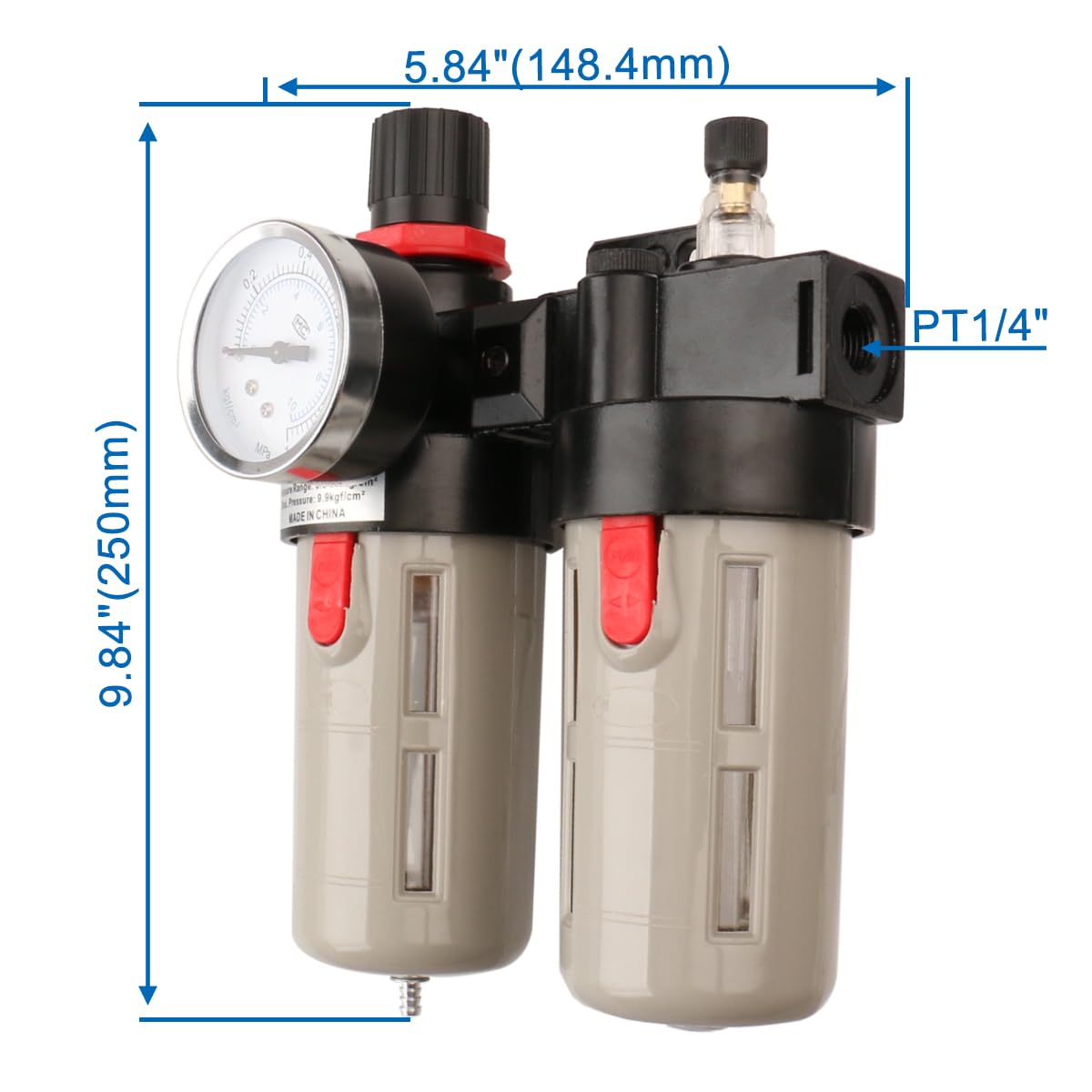 BFC baomain sNS - 2000 luftquelle traitement fILTRE rEGULATEUR lubrificateur association