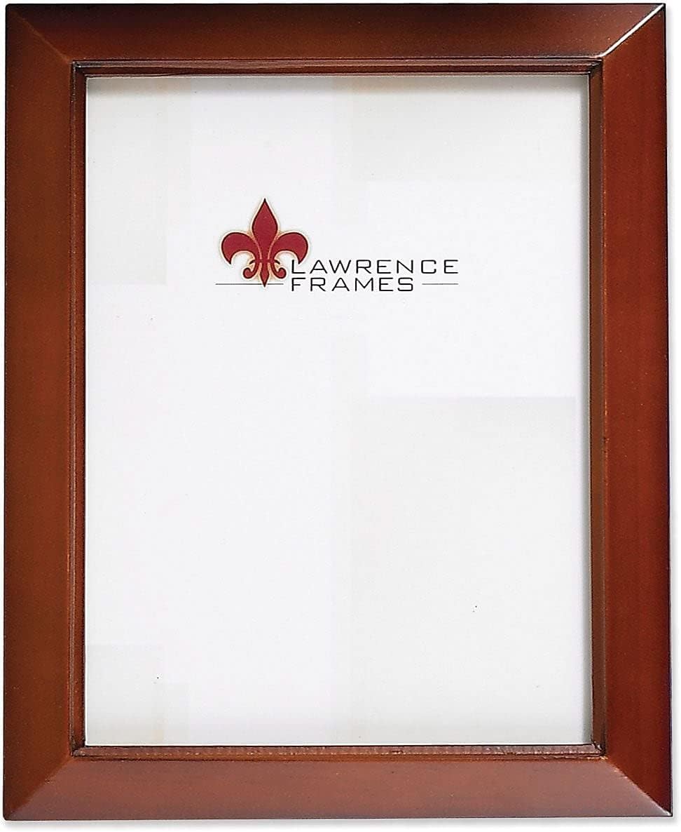 Lawrence Frames Estero Collection, Black Wood 8 by 10 Picture Frame