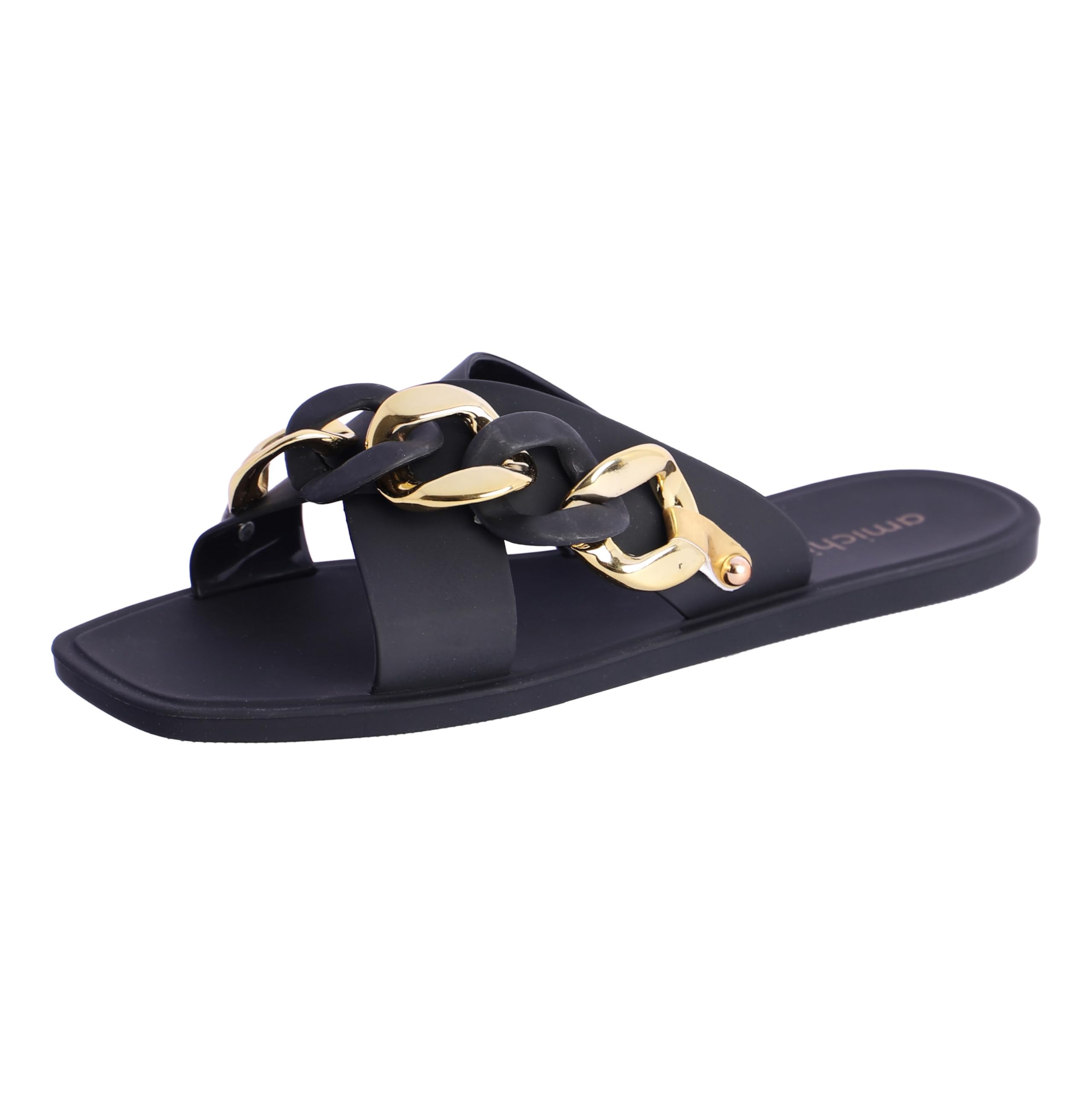 AMICHI Kobiety Chanclas Mujer – Chanclas Para Playa Y Piscina - Sandalias Flip Flop De Goma Con Suela Antideslizante Y Diseño LigeroJaponki damskie - klapki plażowe i basenowe - sandały z klapką