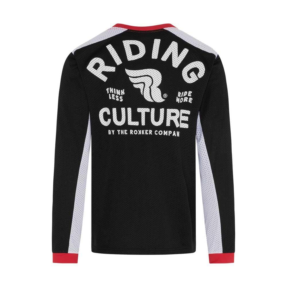 RIDING CULTURE Ride More Maglia Motocross, nero, XL