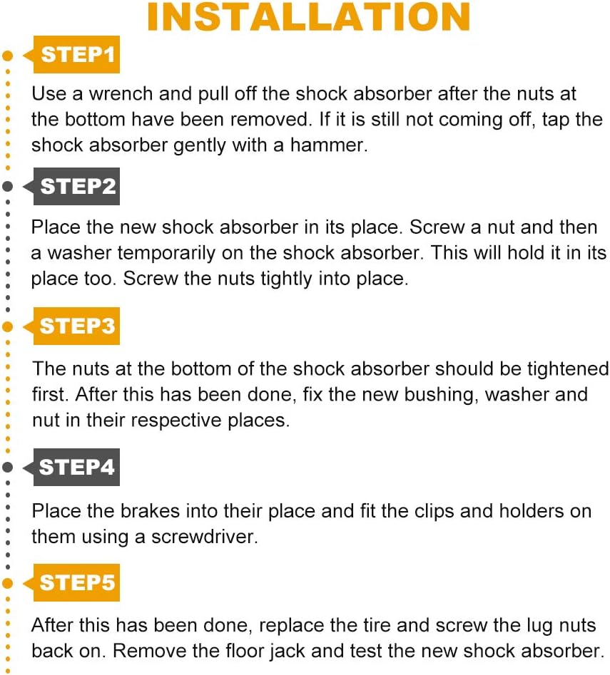 ROADFAR 2x Front Struts Shocks Fit for 2002-2006 2007 for Mercedes-for Benz C230,2001-2005 for Mercedes-for Benz C240,2006-2007 for Mercedes-for Benz C280,2001-2005 for Mercedes-for Benz C320