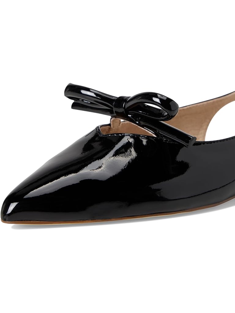 Black Jack Rogers Lennox Flat Sling - Patent