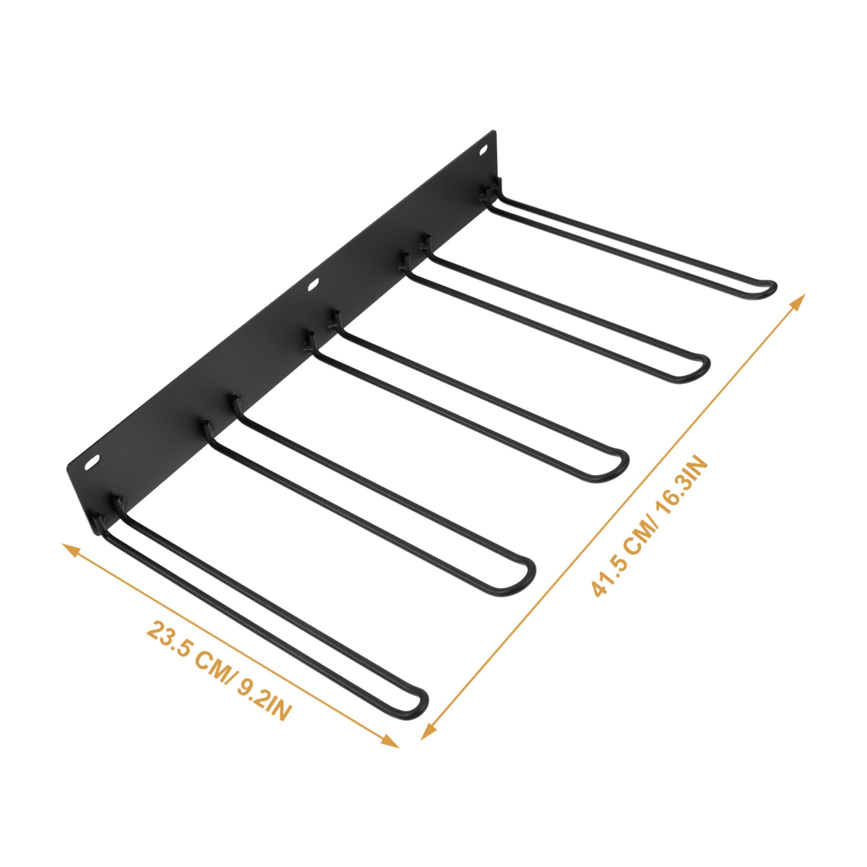 SOLUSTRE Porta-stivali Da Parete in Metallo Resistente, Supporto Per Stivali Alti Salvaspazio, Organizer Per Stivali Da Ingresso Per Stoccaggio