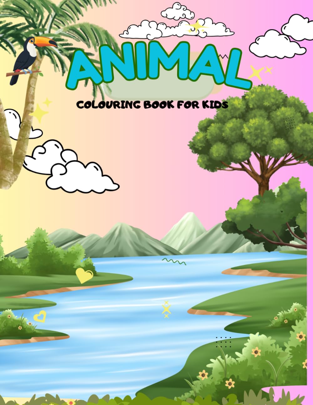 Animal Colouring Book for Kids