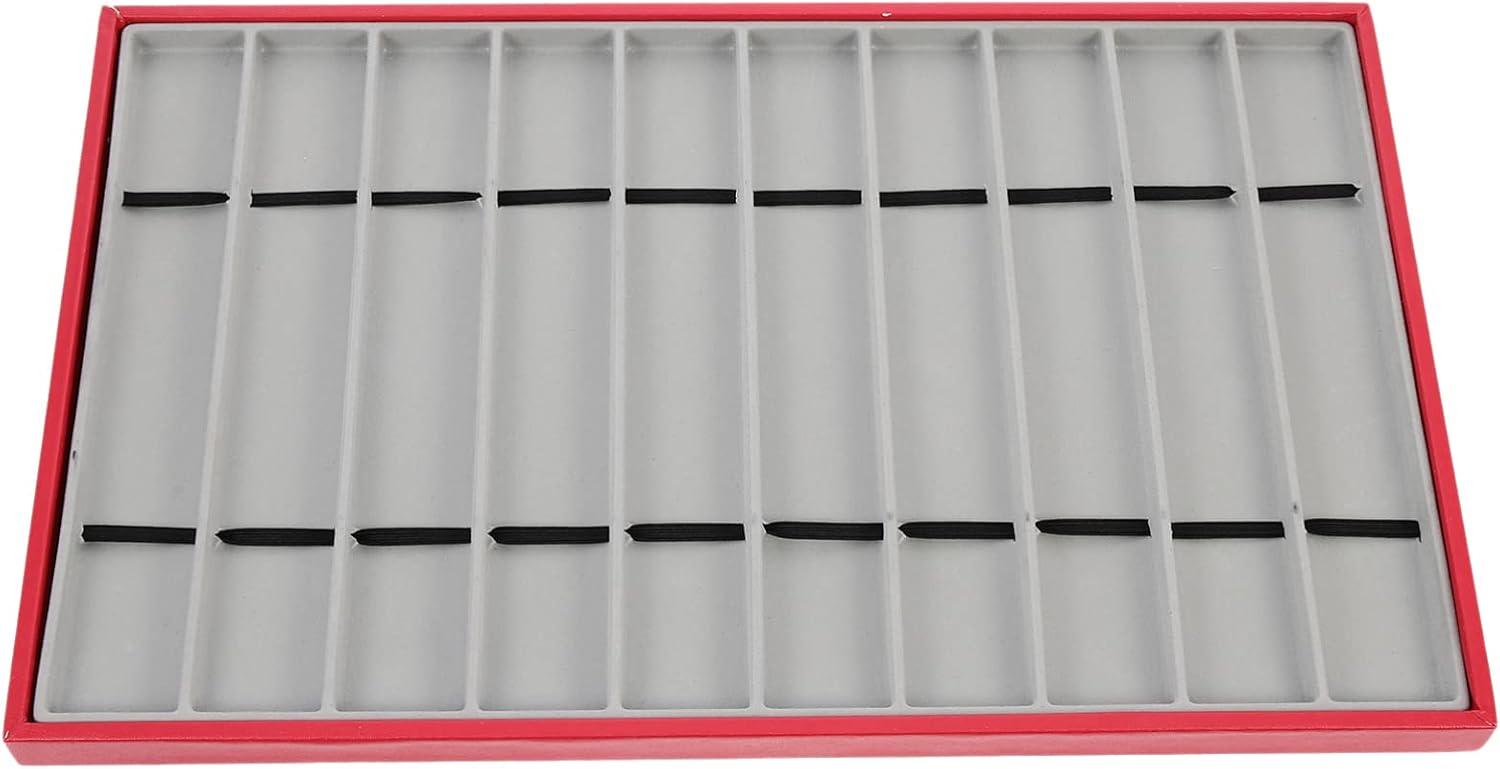 Strap Plate Ring Organizer Watch Band Organizer Watch Band Tray Band Storage Display Tray Smart Watch Bands Smartwatch Straps Watch Display Case Flannel Bracelet Red Earring Holder