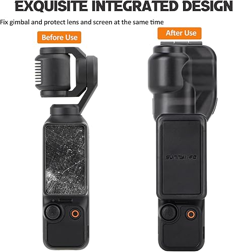 Miniatura 3 de Funda de pantalla de cardán compatible con DJI OSMO Pocket 3, protector de lente de cámara, funda protectora para Osmo Pocket 3, accesorios de Osmo