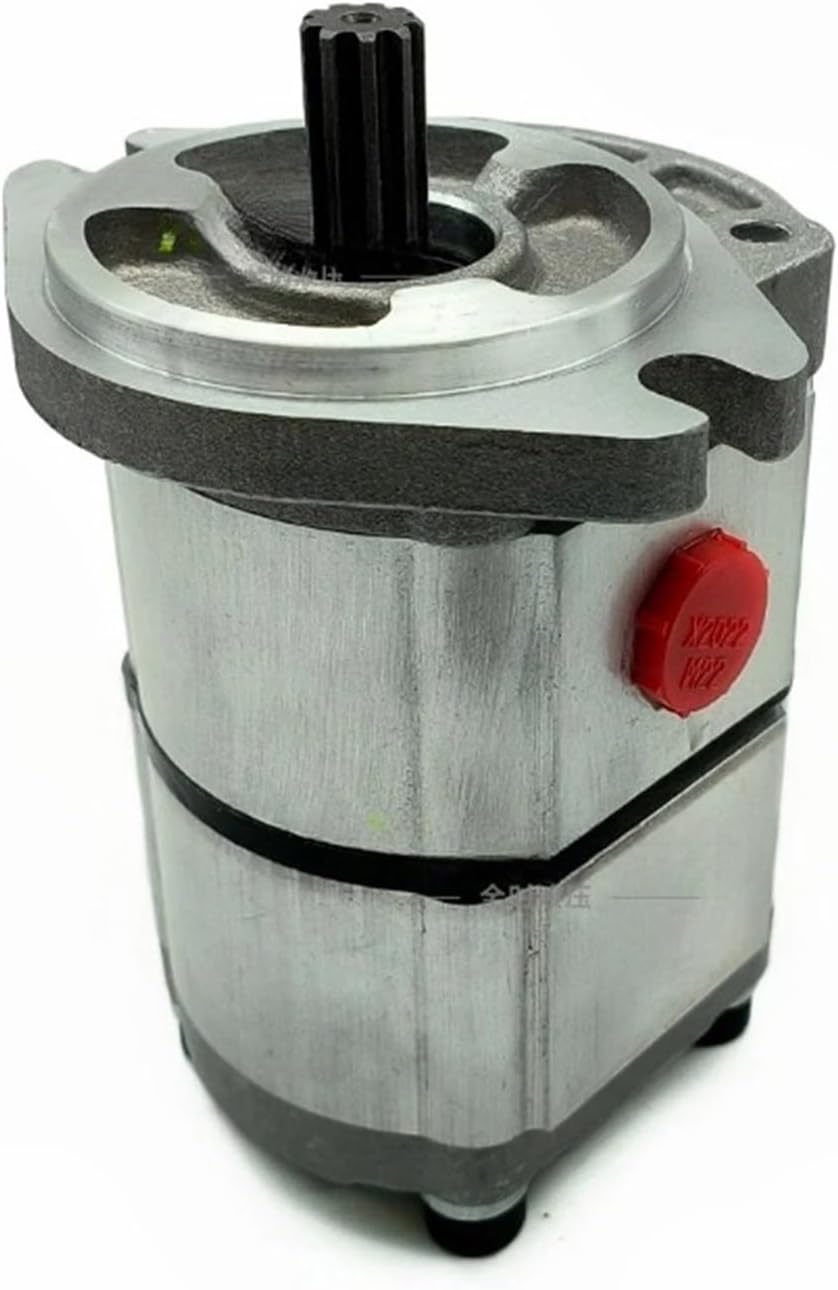 PGP Hydraulic Gear Pump PGP51053SLP PGP5123GLP High Pressure Double Pump 1 Inlet 2 Outlet Ports(PGP5123GLP)