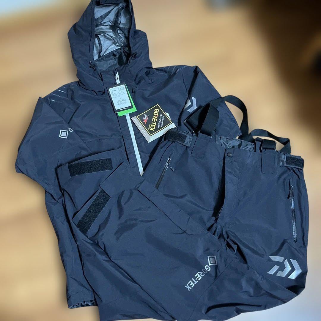 ゴアテックス レインウェア Daiwa GORE-TEX ブラックジャケット M