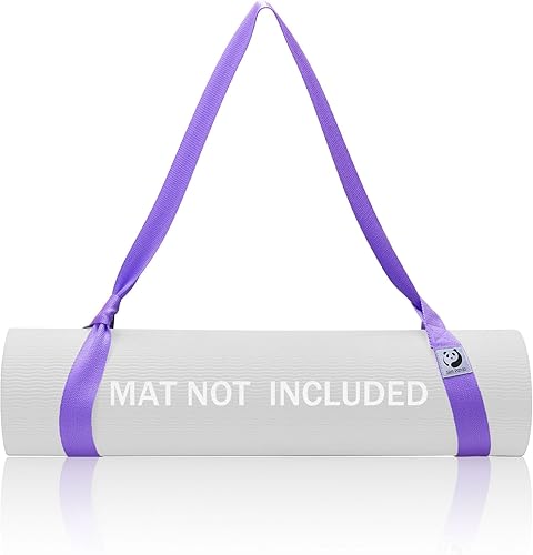 Miniatura 12 de Slim Panda Correas de esterilla de yoga para llevar, correa ajustable para alfombrilla de yoga que se adapta a todas las alfombrillas (material no