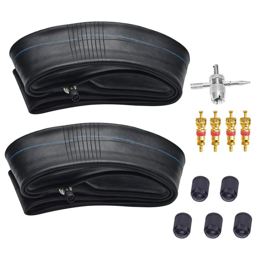 (2 Pack) 2.5/2.75-14 Inner Tube for 50cc 70cc 90cc 110cc 125cc SSR YCF IMR Atomik BSE Thumpstar Kayo Stomp Piranha DHZ GPX Pitster SDG Apollo RZF pw80 Dirt Pit Bike Inner Tube 2.50-14