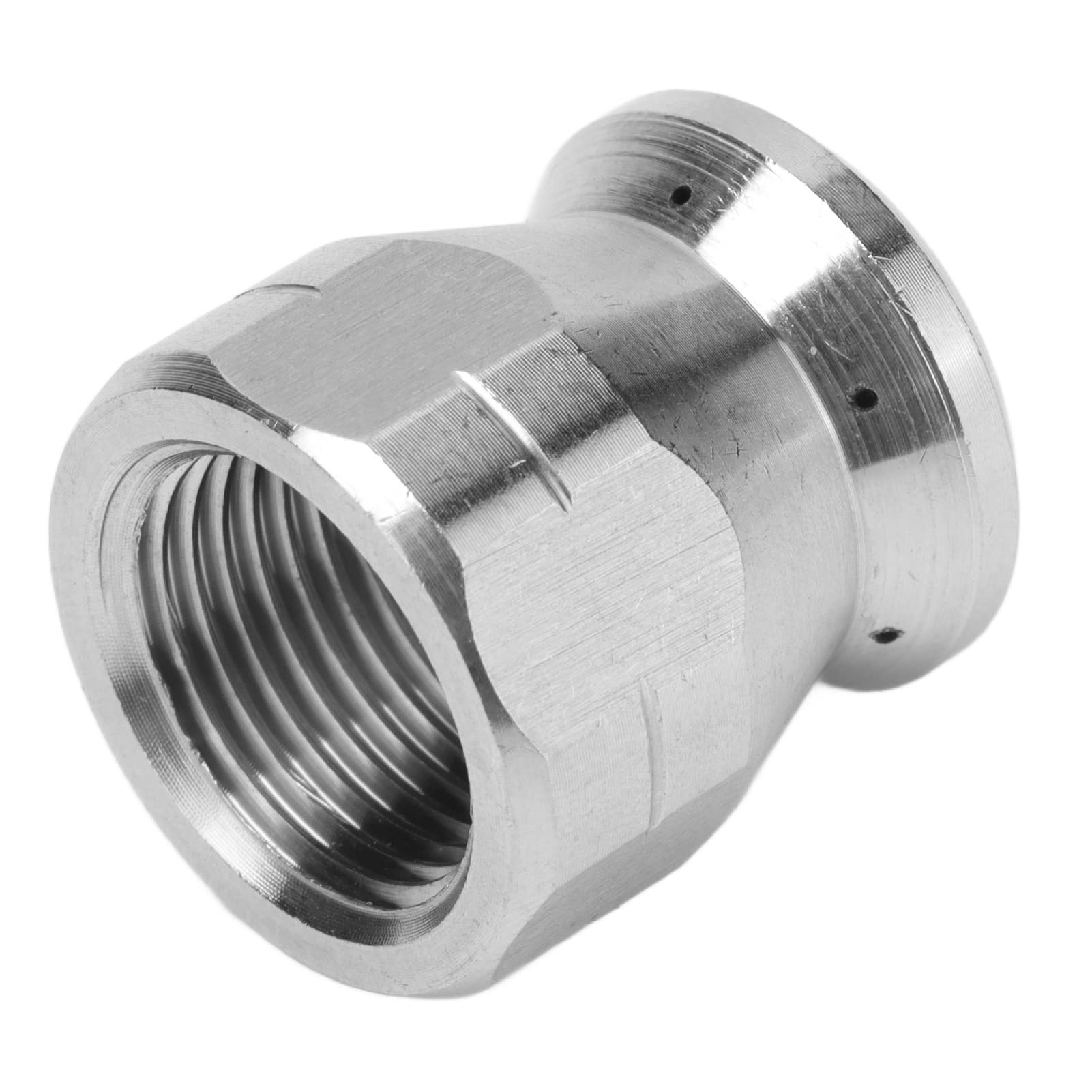 Nozzles, Cleaning Nozzle High Pressure Washer Drain Front 1 Rear 6 Stainless Steel Nozzles for Pipe Cleaning