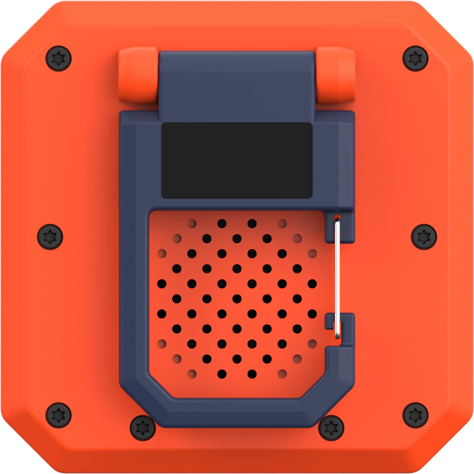 WS24 Kompakter 5W Bluetooth Lautsprecher, Ideal für Werkstatt, Baustelle, Camping und Freizeit, TWS Funktion, IP65, Orange