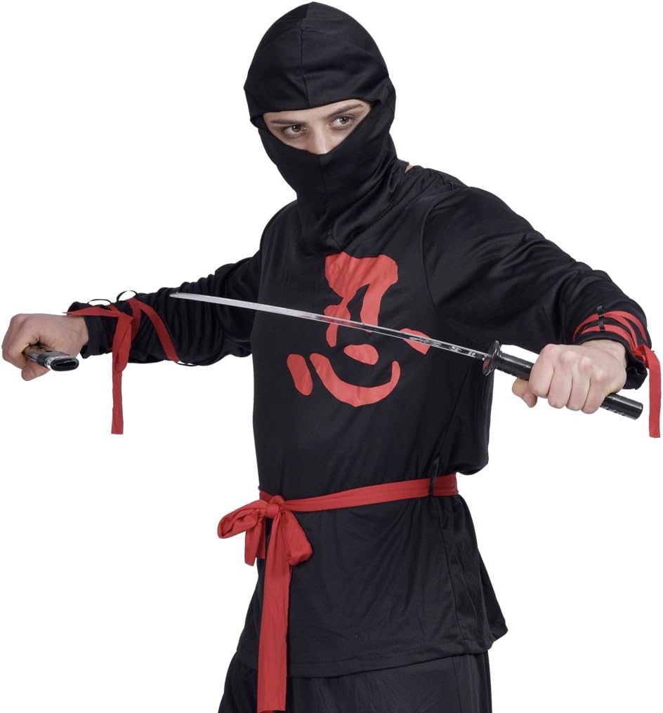EraSpooky Men's Halloween Ninja Costume Suit - Image 7