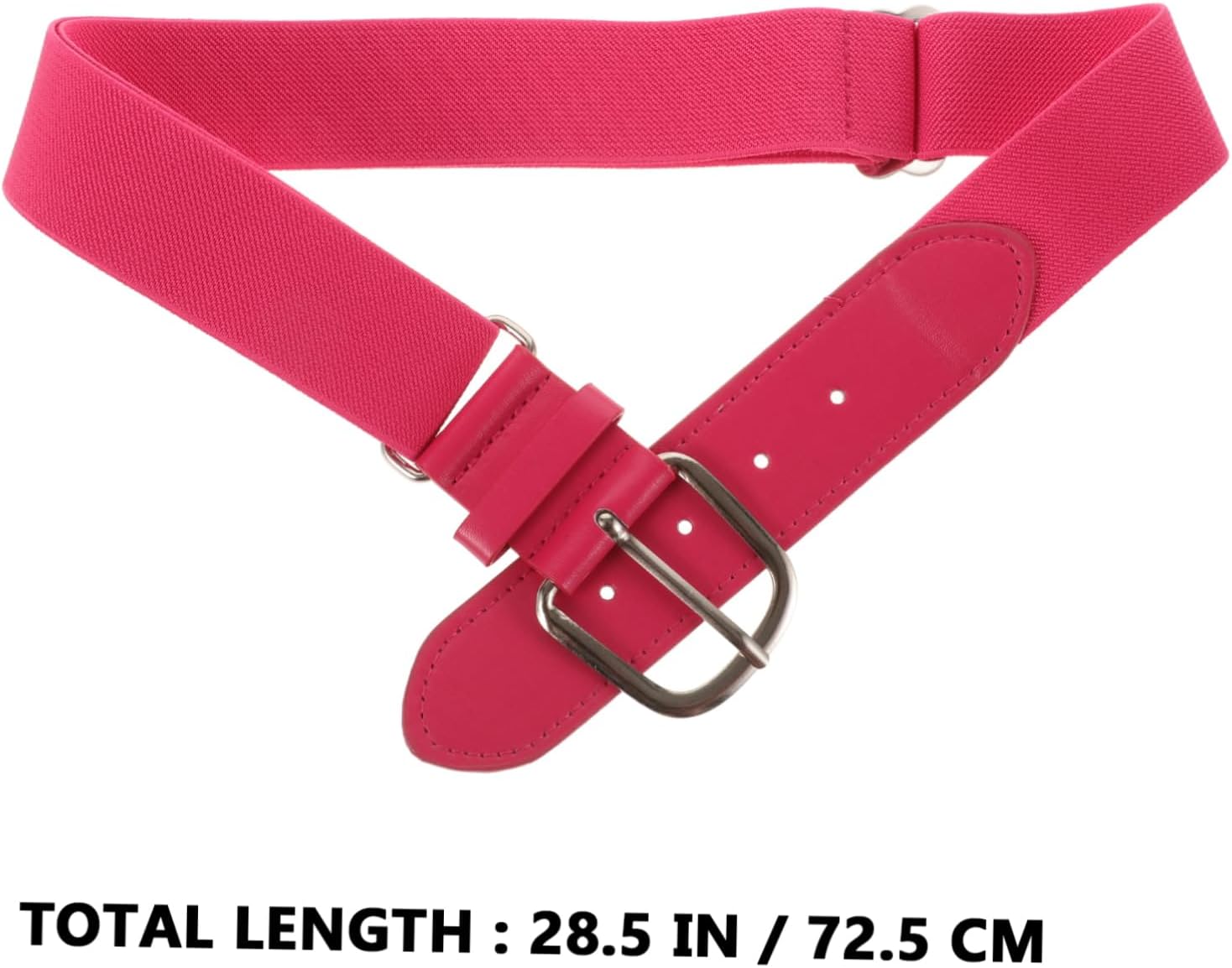 Elastic Waistband for Youth Girls Boys Pink Baseball Belt Softball Belt Adjustable Elastic Protective Sports Fashionable Design