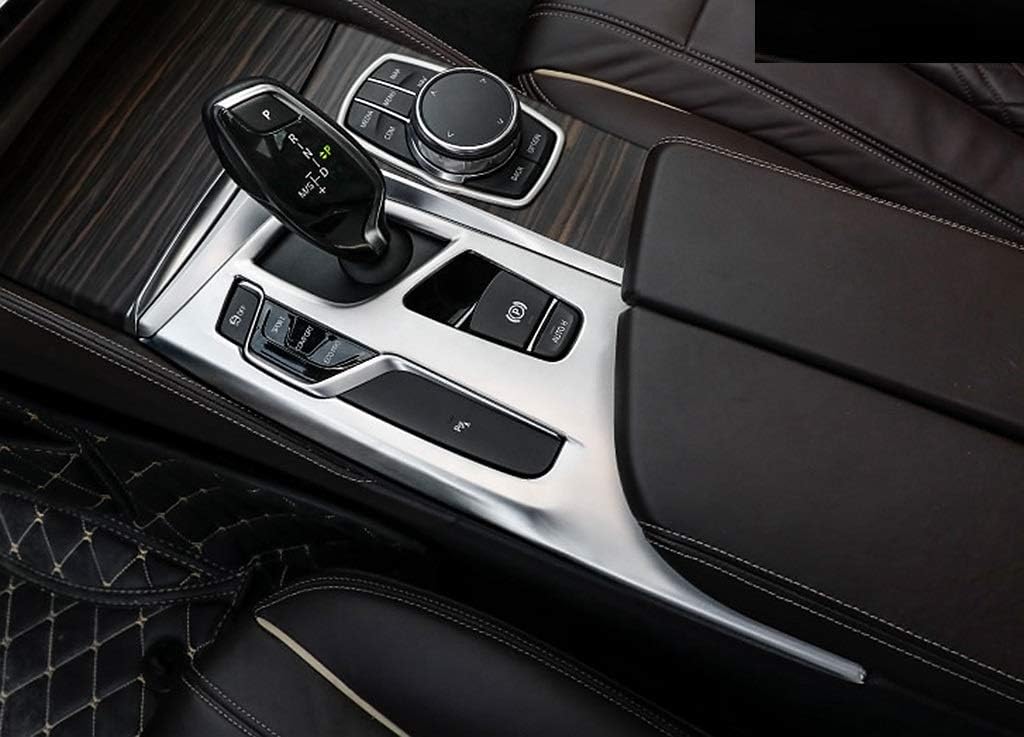 New Protecive Gear Box Cover Compatible with BMW 5 Series G30 2017-2020 520i 530i 530e 540i M550i (Silver)