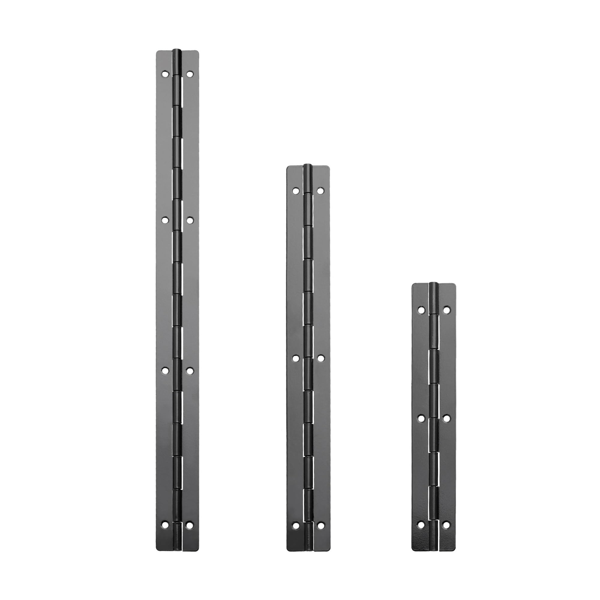 Rugaikerba Black 400Mm 1Pcs 270 Degree Continuous Piano Hinge
