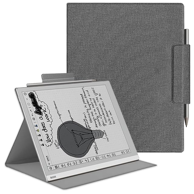 Funda magnética con soporte para Onyx Boox Go 10.3 / BOOX Tablet Go 10.3 Gen II Lumi ePaper, ultrafina, ligera