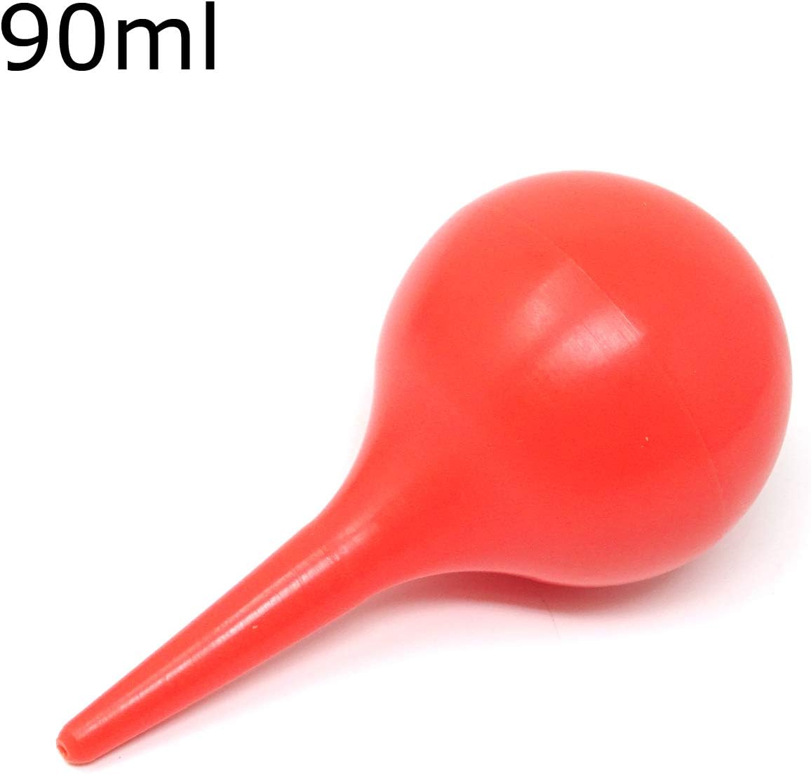 Honbay 2PCS 90ml Laboratory Tool Red Rubber Bulb Syringe : Health & Household