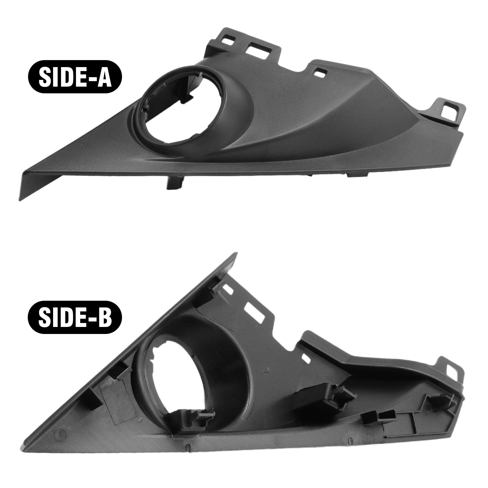 Amazon.com: ZUDKSUY 1 Pair Tweeter Triangle Cover Panel Trim