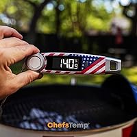 Vista 2 de Finaltouch X10 Termómetro Digital de Carne de Lectura Instantánea Certificado NSF Resistente al Agua Profesional para Cocinar Asar a la Parrilla BBQ