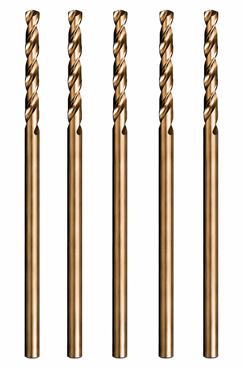 Hss - Juego de brocas de cobalto (5 unidades, 0,5 x 30,5 cm), extensión de aviones